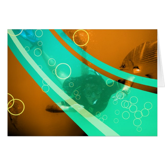 Snorkeling vintage (Devant Horizontal)