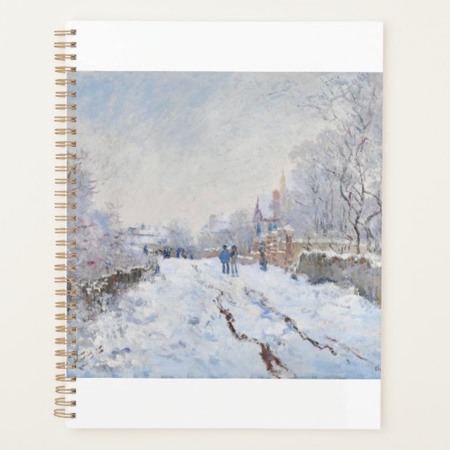 Snow at Argenteuil par Claude Monet (Devant)