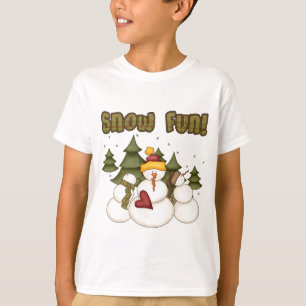 Snow Fun Deux T-shirts et cadeaux