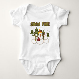 Snow Fun Deux T-shirts et cadeaux