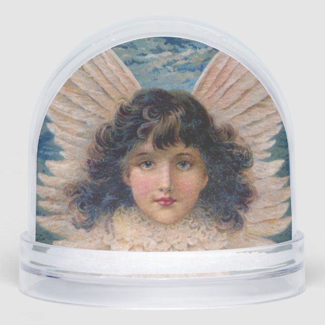 Snow Globe VINTAGE ANGEL  (Avant)