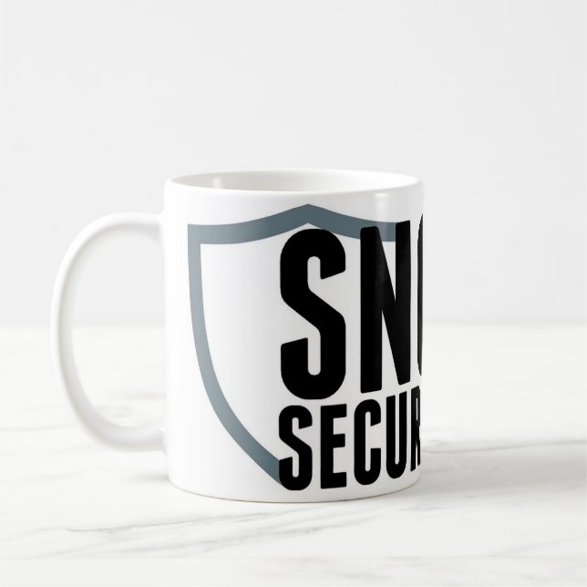 Snow Security mug #1 (Gauche)