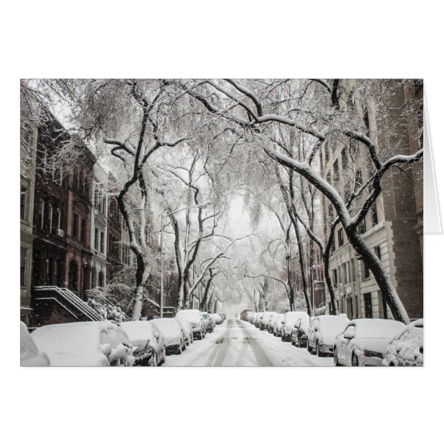 Snow Urban Christmas à Brooklyn (Devant horizontal)