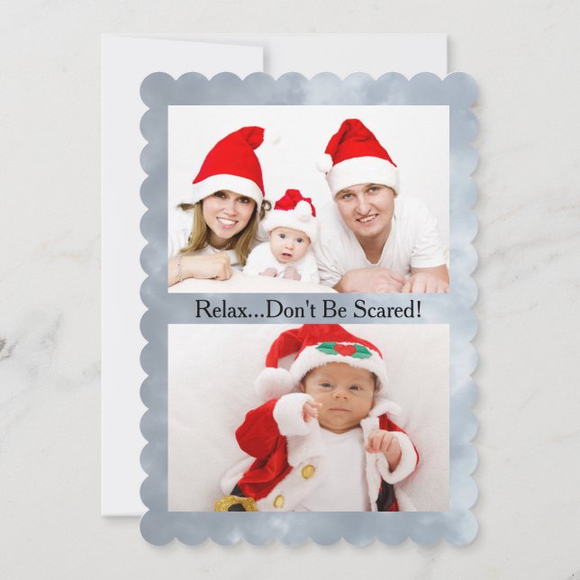 Snow Zombie piqûres et ajouter des photos carte pl (Dos)