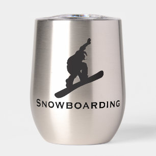 Snowboard Design Vin Thermique Tumbler