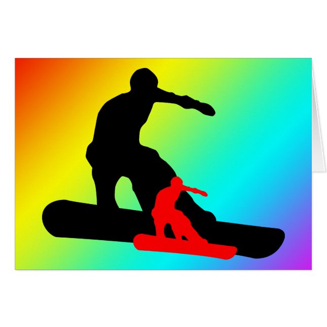 snowboard : ombrage (Devant horizontal)