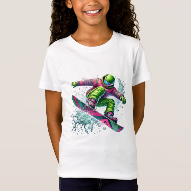 Snowboarder T-Shirt (Devant)