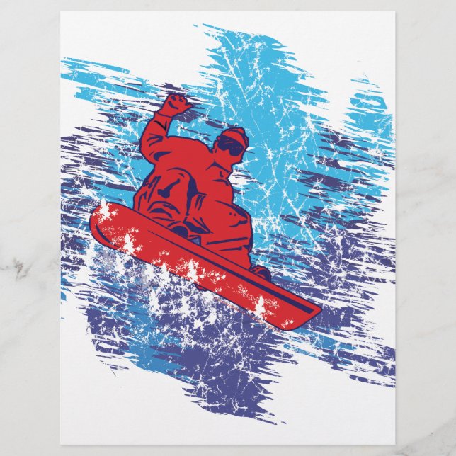 Snowboardeur cool (Devant)