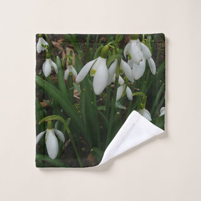 Snowdrops I (Gant de toilette)