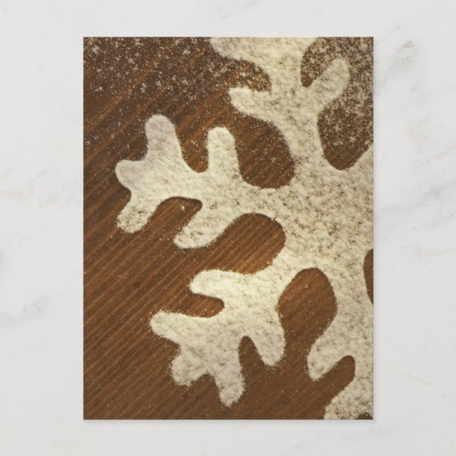 Snowflake Cartes de voeux et Stickers (Devant)