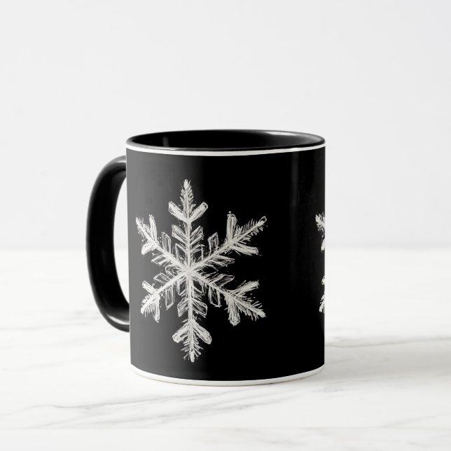 Snowflake mug (Devant gauche)