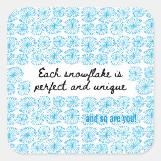 Snowflake Sticker