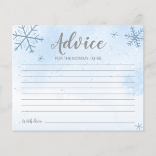 Snowflakes Budget Baby Boy Conseils de douche Cart