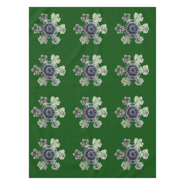 Snowflakes Green Nappe (Devant)