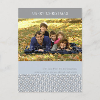 Snowflakes hiver :: Carte postale de Noël