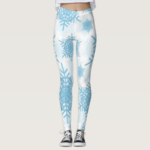 Snowflakes Leggings Motifs sans soudure