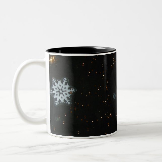 Snowflakes & Lights mug (Gauche)