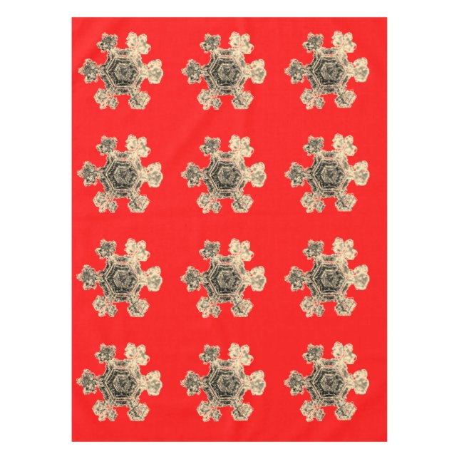 Snowflakes Red Nappe (Devant)