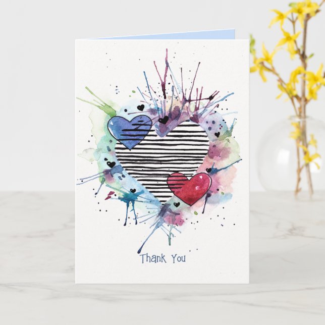 Snowman Avec Cadeaux En Carte Aquarelle (Fleur jaune)