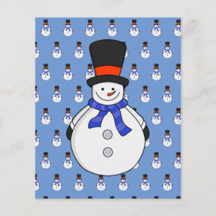 Snowman avec chapeau supérieur