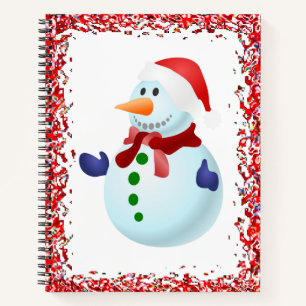 Snowman Carnet spirale