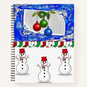 Snowman Carnet spirale