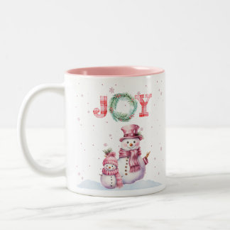 Snowman Christmas Café bicolore Mug