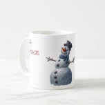 Snowman Christmas Mug<br><div class="desc">Snowman Christmas Mug pour garder votre chocolat chaud.</div>