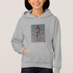 Snowman & Christmas Tree Girls Sweat - shirt à cap<br><div class="desc">La saison festive approche et le mignon bonhomme de neige est si heureux ! Il a décoré son sapin de Noël avec des ornements scintillants et des moules et il y a déjà des cadeaux pour lui sous ses branches à feuillage persistant. Il s'agit d'un joli bonhomme de neige et...</div>
