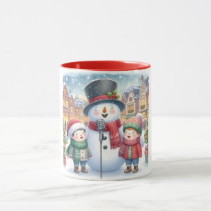Snowman et amis Kids Christmas Mug