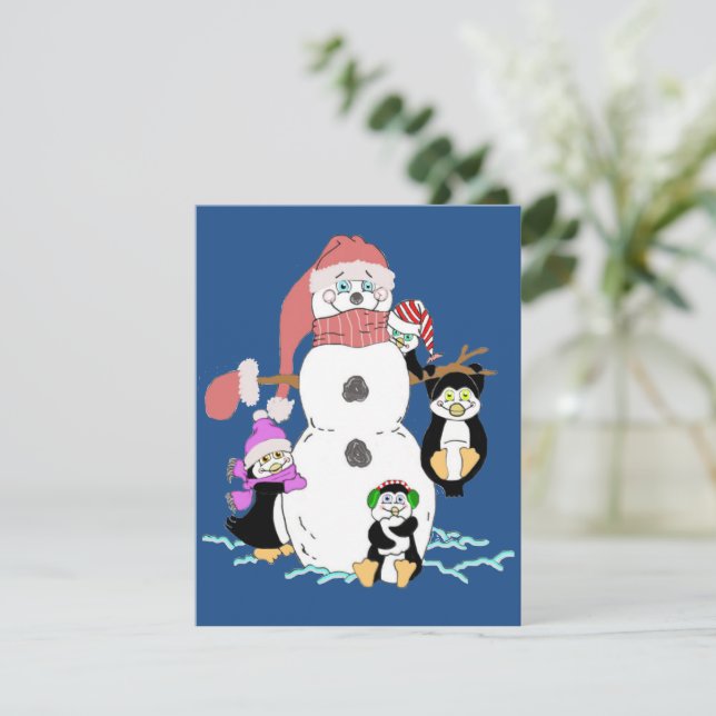 Snowman et Penguin (Debout devant)