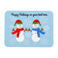 Snowman Magnet #3