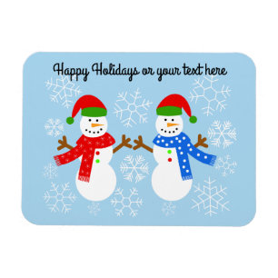 Snowman Magnet #3