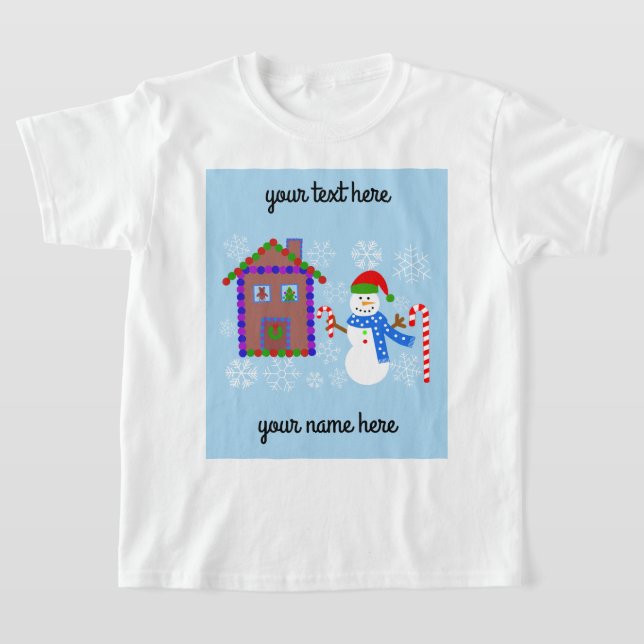 Snowman & Maison #1 T-shirt (Poser)