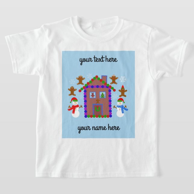 Snowman & Maison #3 T-shirt (Poser)