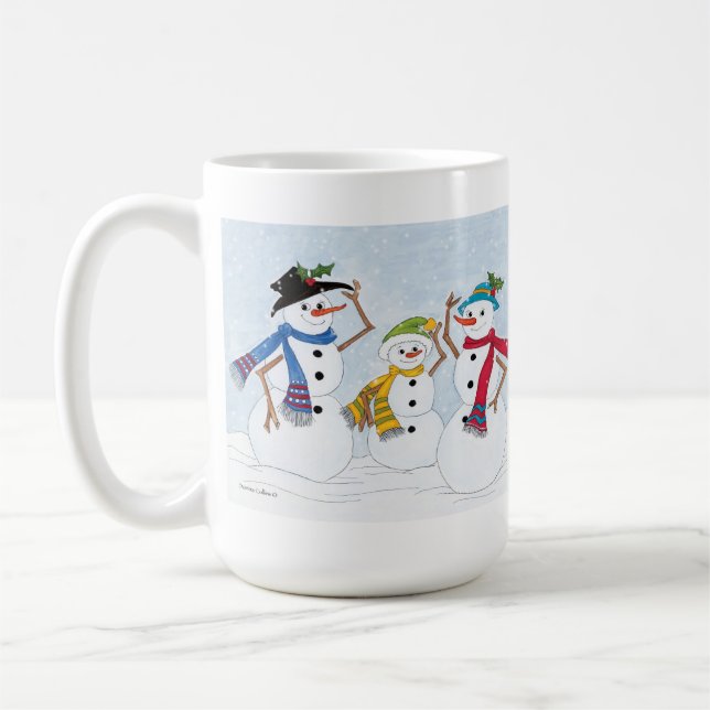 Snowman Mug (Gauche)