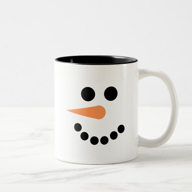 Snowman Mug Ses Vacances D'Hiver (Droit)