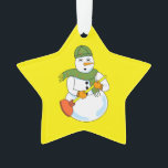 Snowman Plumber<br><div class="desc">Un bonhomme de neige tenant un plongeur est un cadeau amusant pour les entrepreneurs en plomberie à l'anniversaire et les vacances d'hiver. La date peut être modifiée.</div>