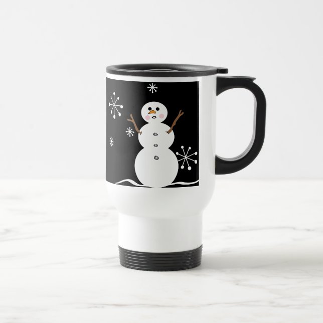 Snowman Travel Mug (Droite)