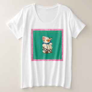 Snowman Vintage Noël blanc