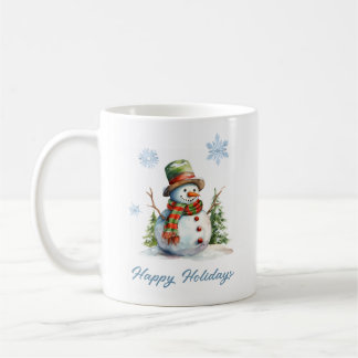 Snowman Winter Mug – Custom Holiday Gift