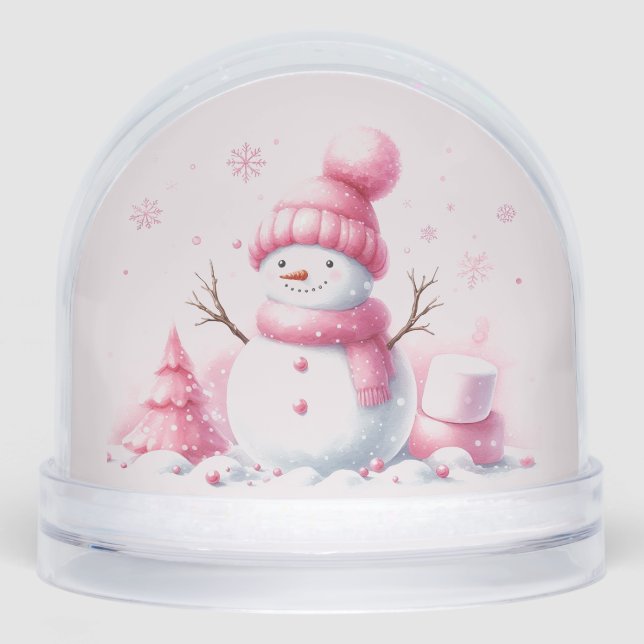 Snowman's Pink Christmas Dream (Avant)
