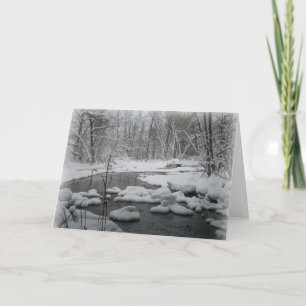 Snowy Creek en cartes pour notes de Big Willow