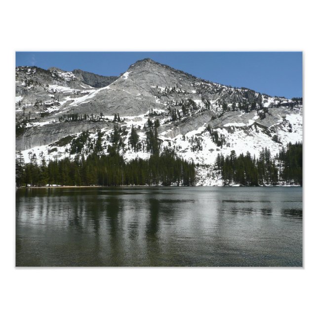 Snowy Tenaya Lake Yosemite National Park Photo (Devant)