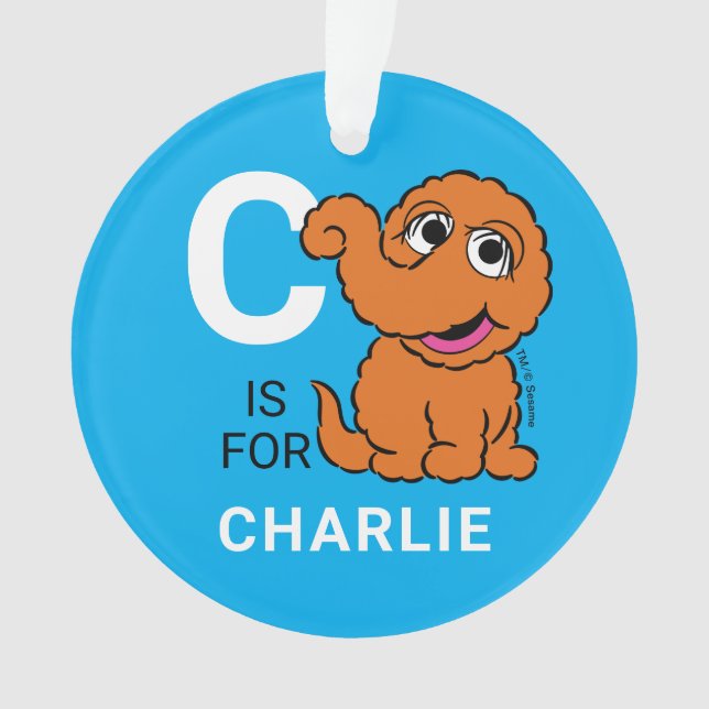 Snuffleupagus | Nom personnalisé avec photo (devant)