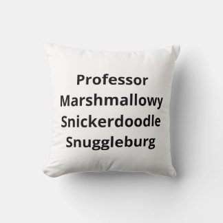 SnuggleNames : Coussin personnalisé avec un nom d'