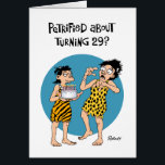 So-called “29th” Birthday Again<br><div class="desc">Funny 30th something Birthday Greeting Card for Female turning 29 years old again</div>