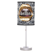 So Chic Wild Motif Gold lèvres Cadeau Beauté Girly