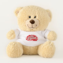 So Loved Teddy Bear Shirt – Sweet Plush Bear Gift