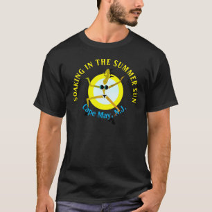 Soaking dans le T-shirt du soleil d'été (Cape MayT